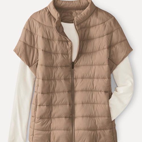 cap sleeve puffer vest portabella 4 65193